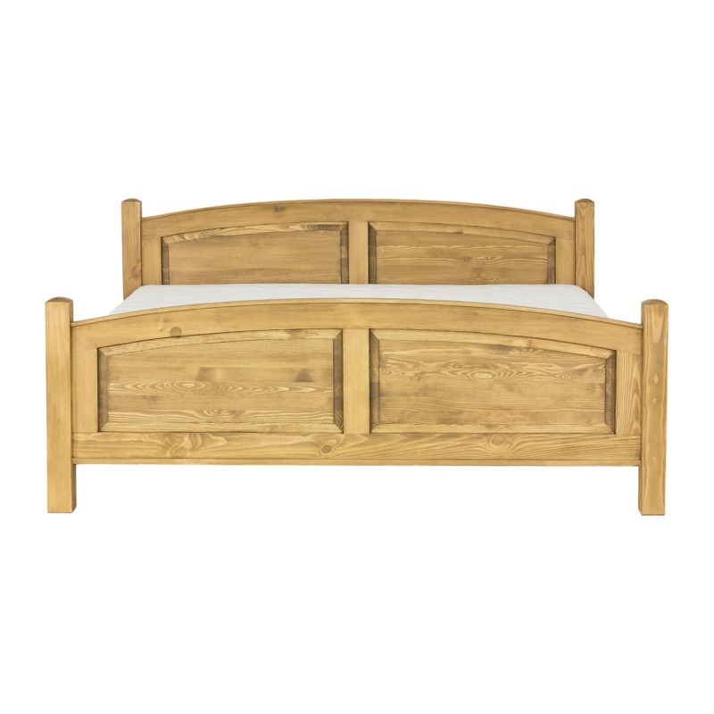 łóżko podwójne drewniane 180x200