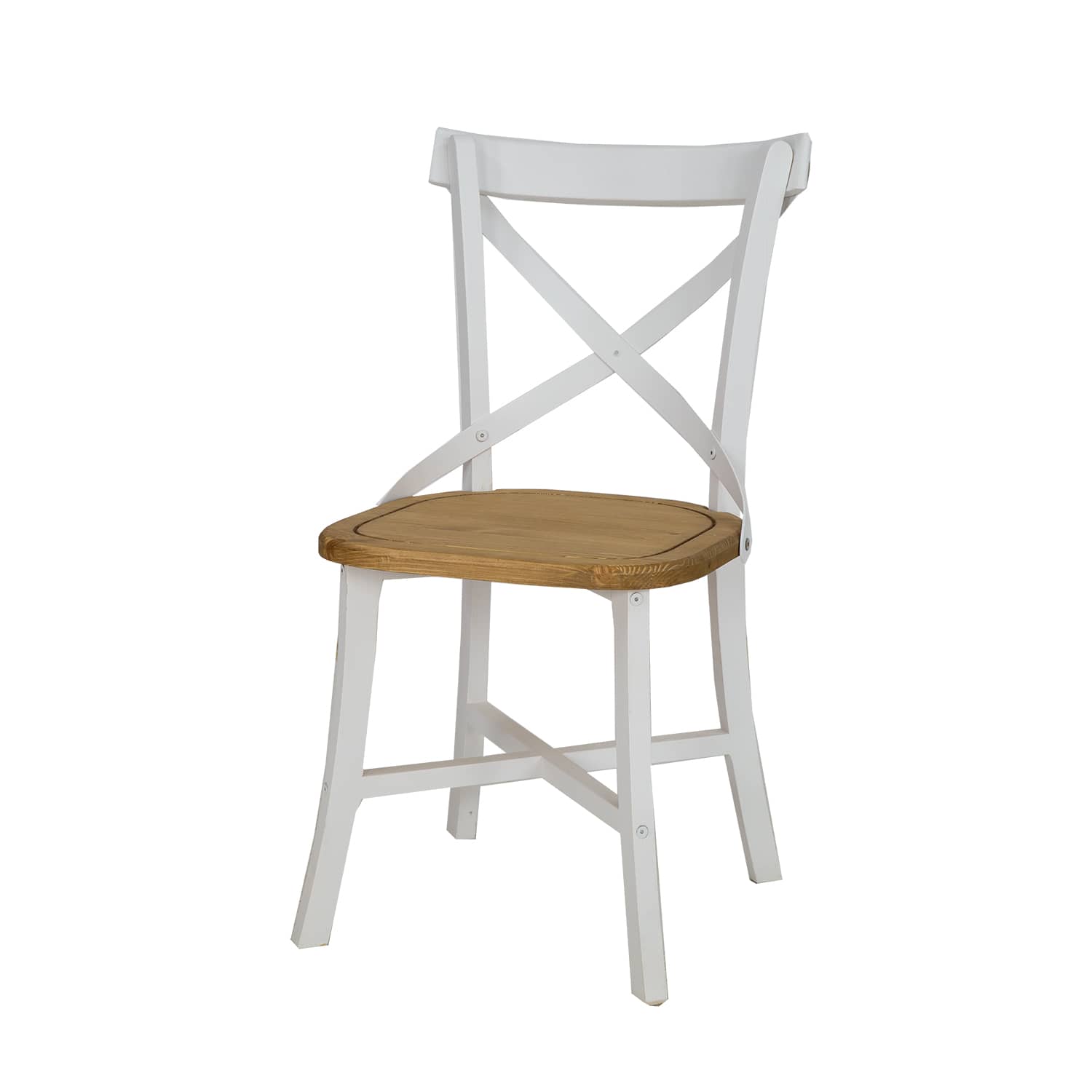 Białe krzesło Lars SIL 25