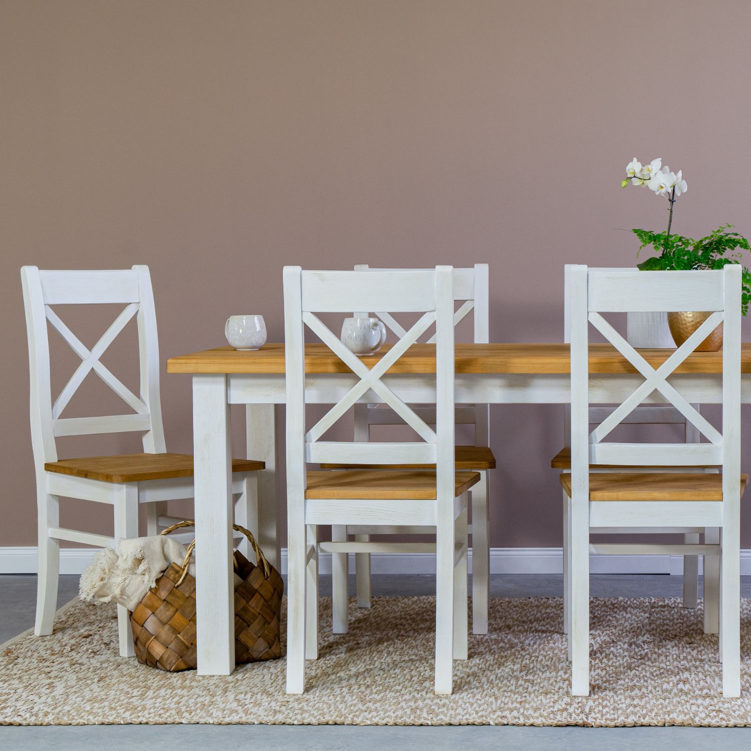 Stół z krzesłami POPRAD