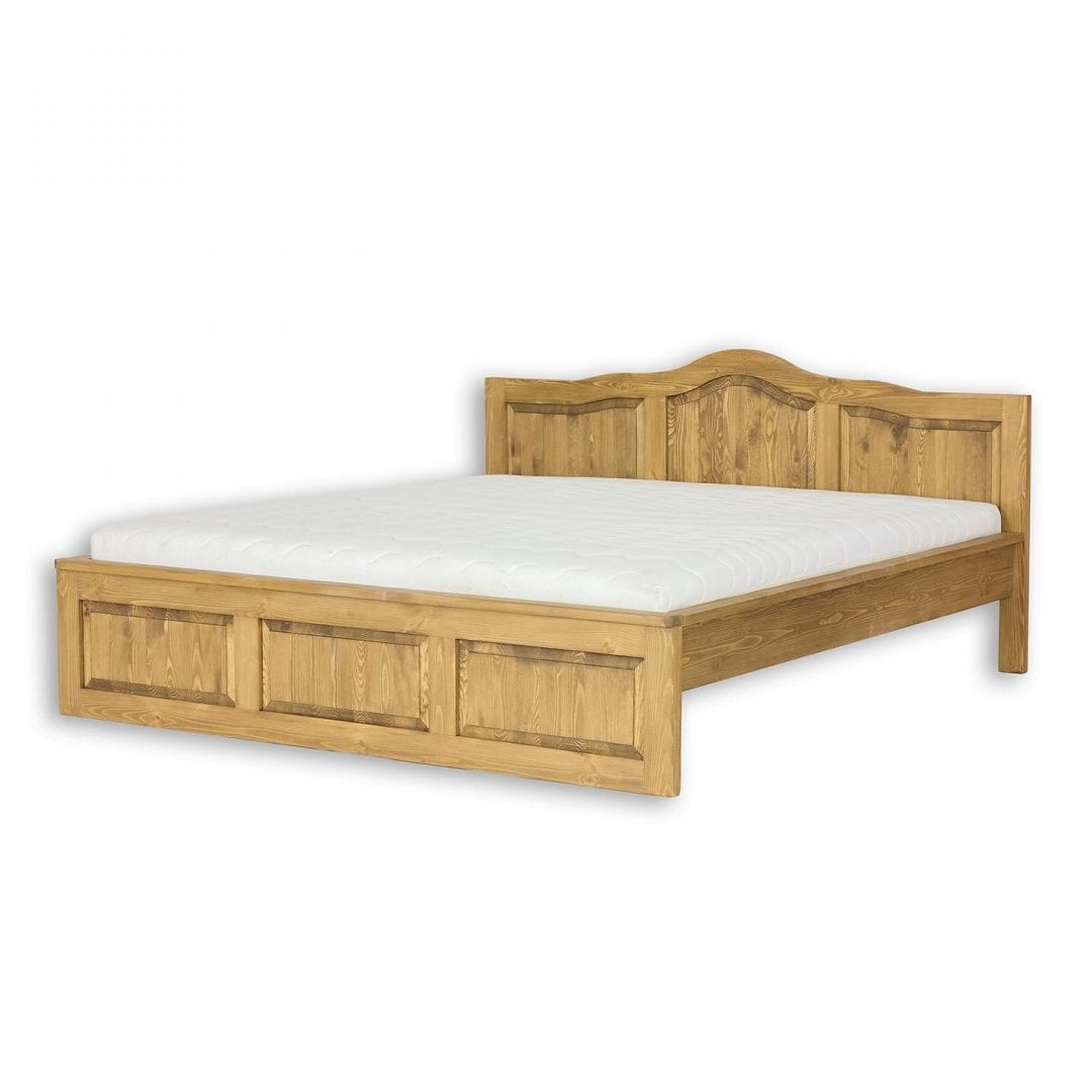 Drewniane łóżko podwójne ACC04